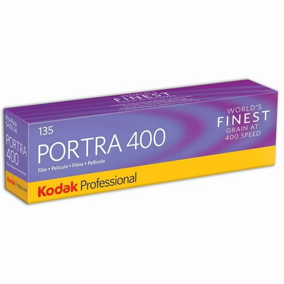 Portra 400 36 Exposures Professional 35mm Color Negative Film (5 Roll)
