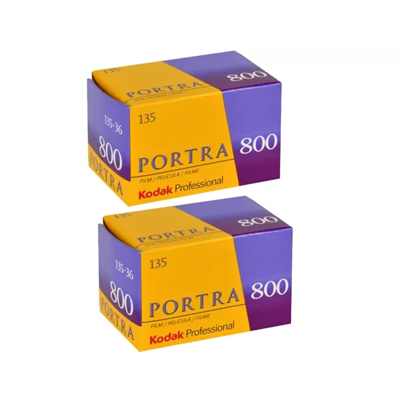 Portra 800 36 Exp Professional Color Negative 35mm Film (2 Roll)