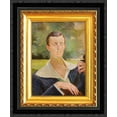 thumbnail image 1 of Portrait 20x24 Black Ornate Wood Framed Canvas Art by Malczewski, Jacek, 1 of 2