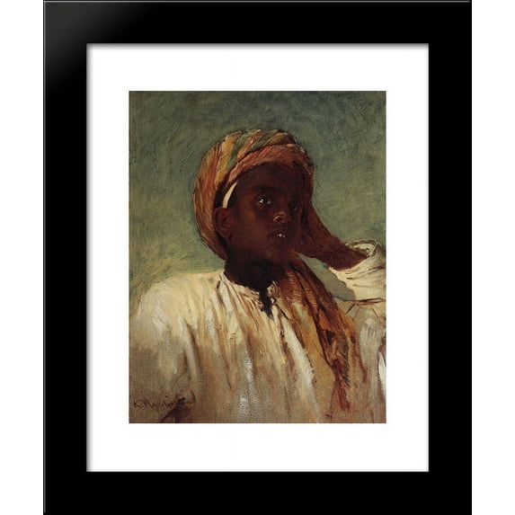 Portrait 20x24 Framed Art Print by Makovsky, Konstantin