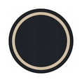 thumbnail image 1 of Portrait 5'4" Round Area Rug In Color Onyx-Color:Onyx,Material:Nylon, 1 of 1