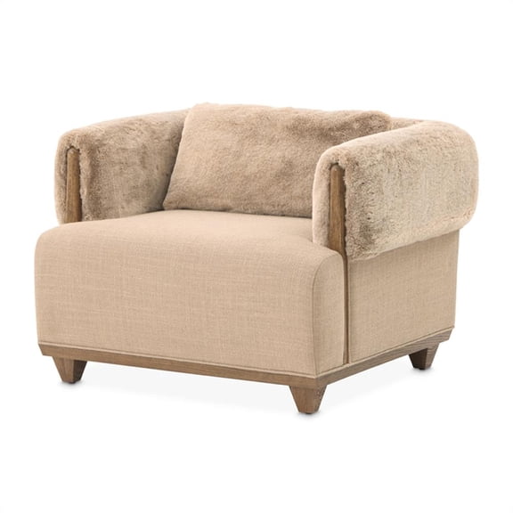 Portrait Accent Chair - Toffee/Sienna Brown