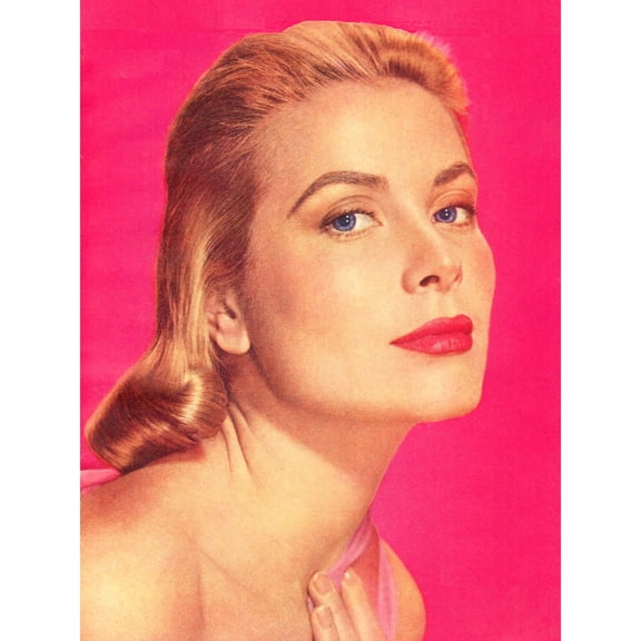 Portrait Actress Princess Grace Kelly Photo Extra Large XL Wall Art Poster Print