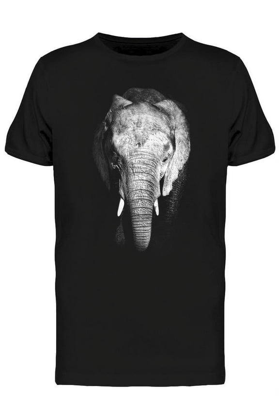 Portrait African Elephant T-Shirt Men -Image by Shutterstock, Male Large