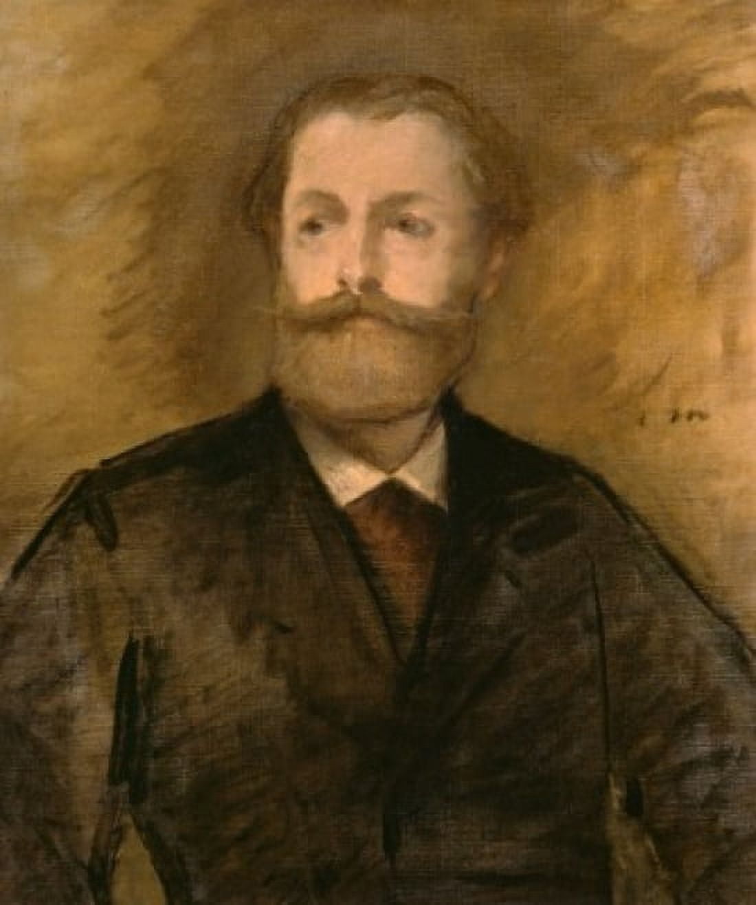Portrait of Antonin Proust 1886 Edouard Manet (1832-1883 French) Oil on canvas Pushkin Museum of Fine Arts Moscow Russia Canvas Art - Edouard Manet (24 x 36)