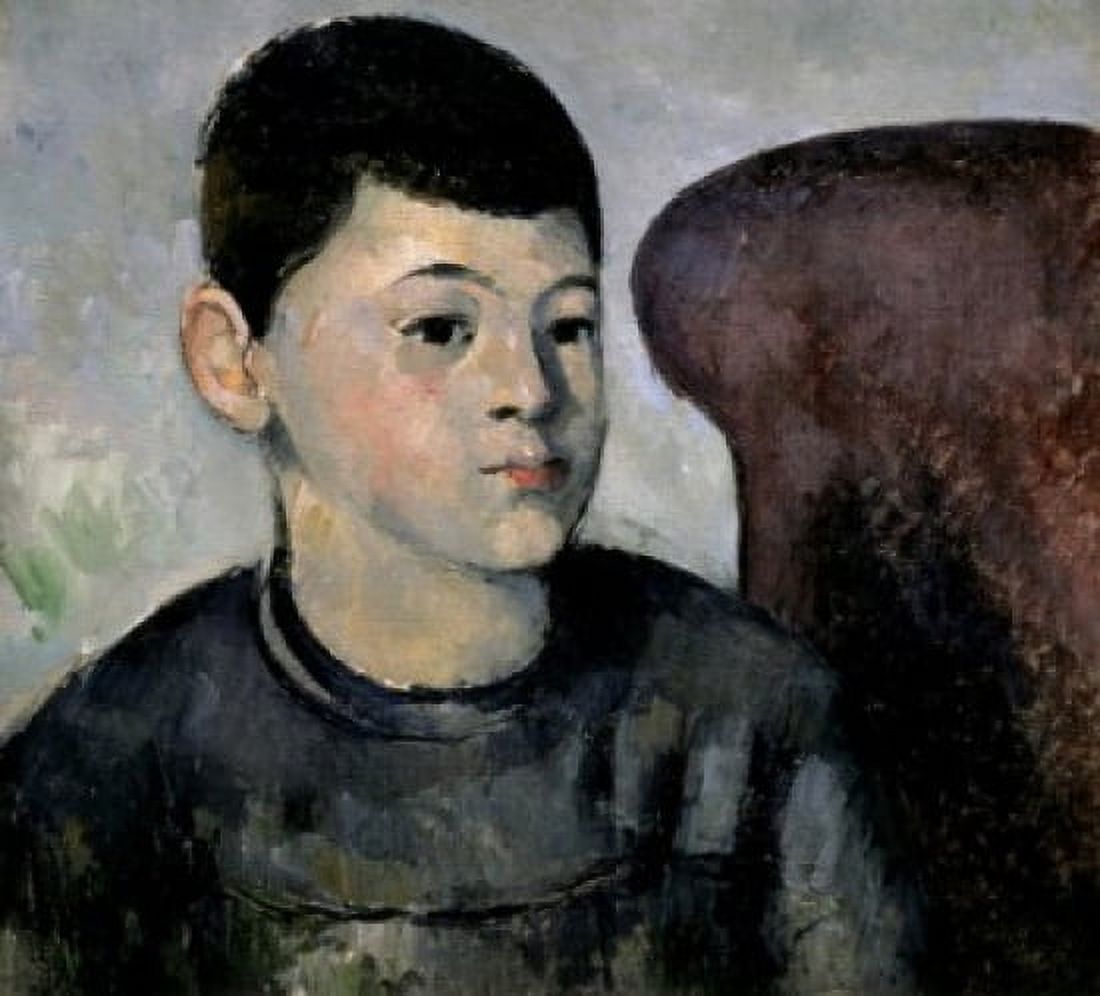 Portrait of the Artists Son (Portrait du Fils de lArtiste) 19th C Paul Cezanne (1839-1906 French) Musee de lOrangerie Paris France Canvas Art - Paul Cezanne (18 x 24)
