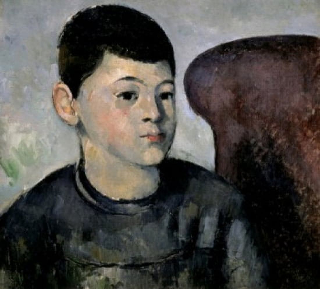 Portrait of the Artists Son (Portrait du Fils de lArtiste) 19th C Paul Cezanne (1839-1906 French) Musee de lOrangerie Paris France Canvas Art - Paul Cezanne (24 x 36)