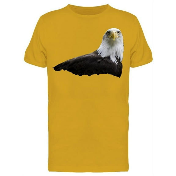 Portrait: Bald Eagle T-Shirt Men -Image by Shutterstock, Male x-Large