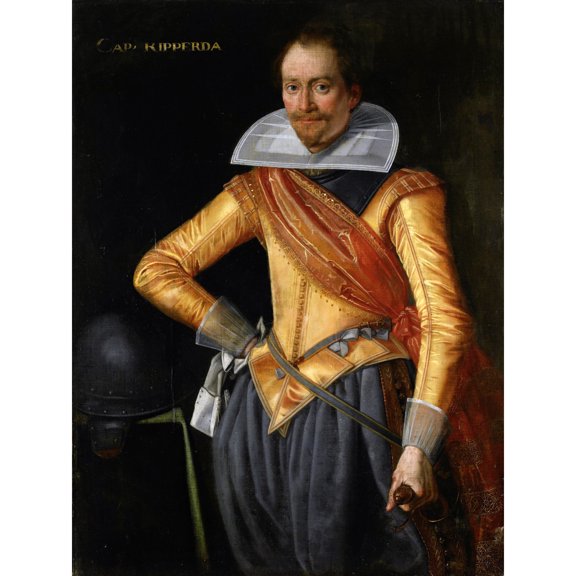 Portrait Captain Ripperdapark Extra Large XL Wall Art Poster Print