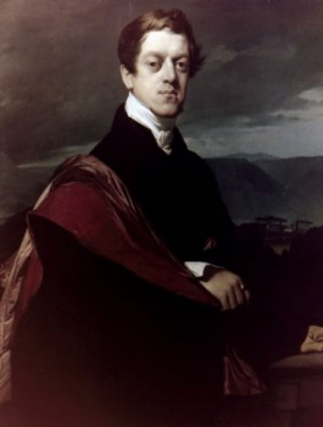 Portrait of Count Guryev by Jean Auguste Dominique Ingres 1821 1780-1867 Russia St Petersburg The Hermitage Canvas Art - Jean Auguste Dominique Ingres (18 x 24)
