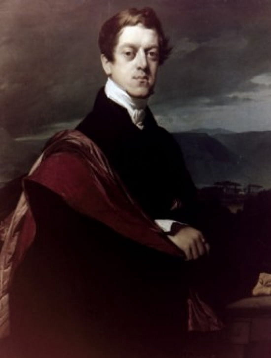 Portrait of Count Guryev by Jean Auguste Dominique Ingres 1821 1780-1867 Russia St Petersburg The Hermitage Canvas Art - Jean Auguste Dominique Ingres (24 x 36)