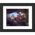 thumbnail image 1 of Portrait of Countess Maria Alexandrovna Pototskaya, Countess Sofya Alexandrovna Shuvalova with a mandolin and an Ethiopian girl 20x24 Framed Art Print by Orest Kiprensky, 1 of 2