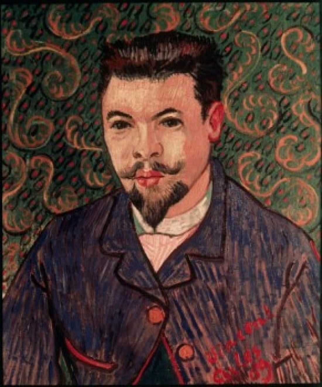 Portrait of Doctor Felix Rey 1889 Vincent van Gogh (1853-1890Dutch) Oil on Canvas Pushkin Museum of Fine Arts Moscow Canvas Art - Vincent van Gogh (18 x 24)