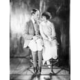 thumbnail image 1 of Portrait Fred Astaire sitting with a woman Photo Print (8 x 10), 1 of 1