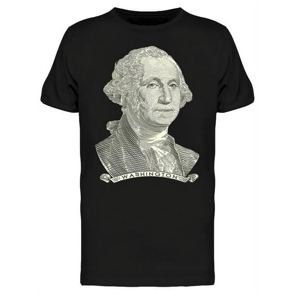 Portrait George Washington T-Shirt Men -Image by Shutterstock, Male x-Large