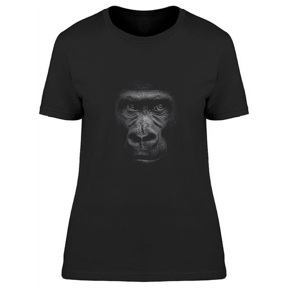 Portrait - Gorilla Face T-Shirt Women -Image by Shutterstock, Female 3X-Large