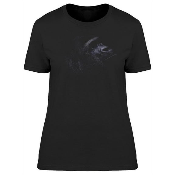 Portrait - Gorilla Fading Away T-Shirt Women -Image by Shutterstock, Female Small