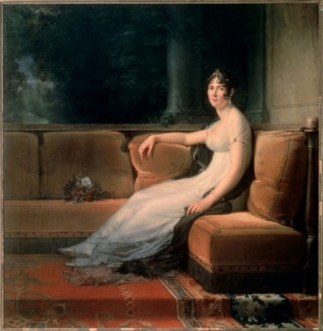 Portrait of Josephine Francois Pascal Simon Gerard (1770-1837French) Hermitage Museum St Petersburg Canvas Art - Francois Pascal Simon Gerard (24 x 36)