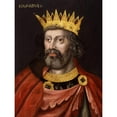 thumbnail image 1 of Portrait King Edward II England Painting Royal Historic Extra Large Art Print Wall Mural Poster Premium XL, 1 of 3