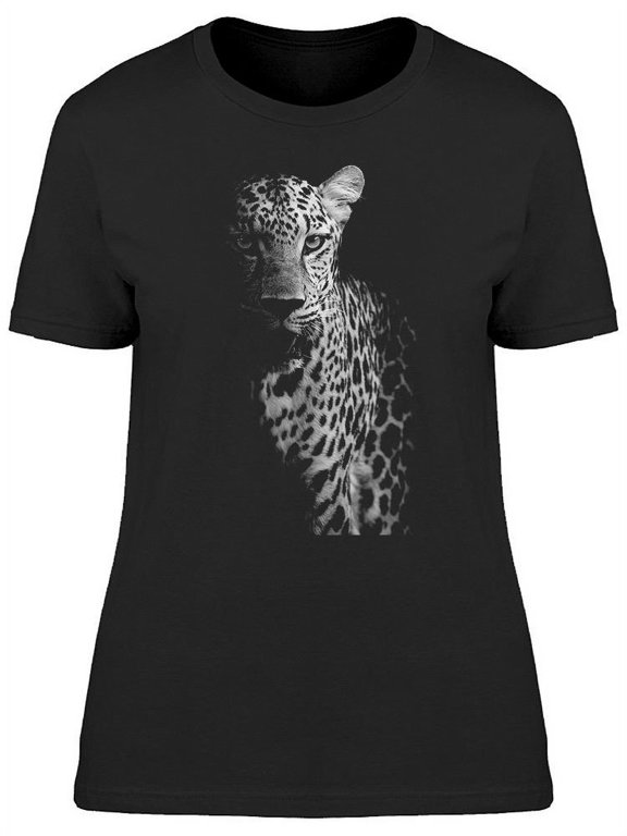 Portrait. Leopard Fading Away T-Shirt Women -Image by Shutterstock, Female Medium