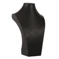 thumbnail image 1 of Portrait Model Necklace Display Stand Portrait Model Neck Display Pendant Jewelry Display Props PU Leather Portrait Model 5 Sizes, 1 of 15