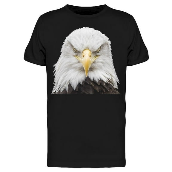 Portrait Of A Bald Eagle T-Shirt Men -Image by Shutterstock, Male Small