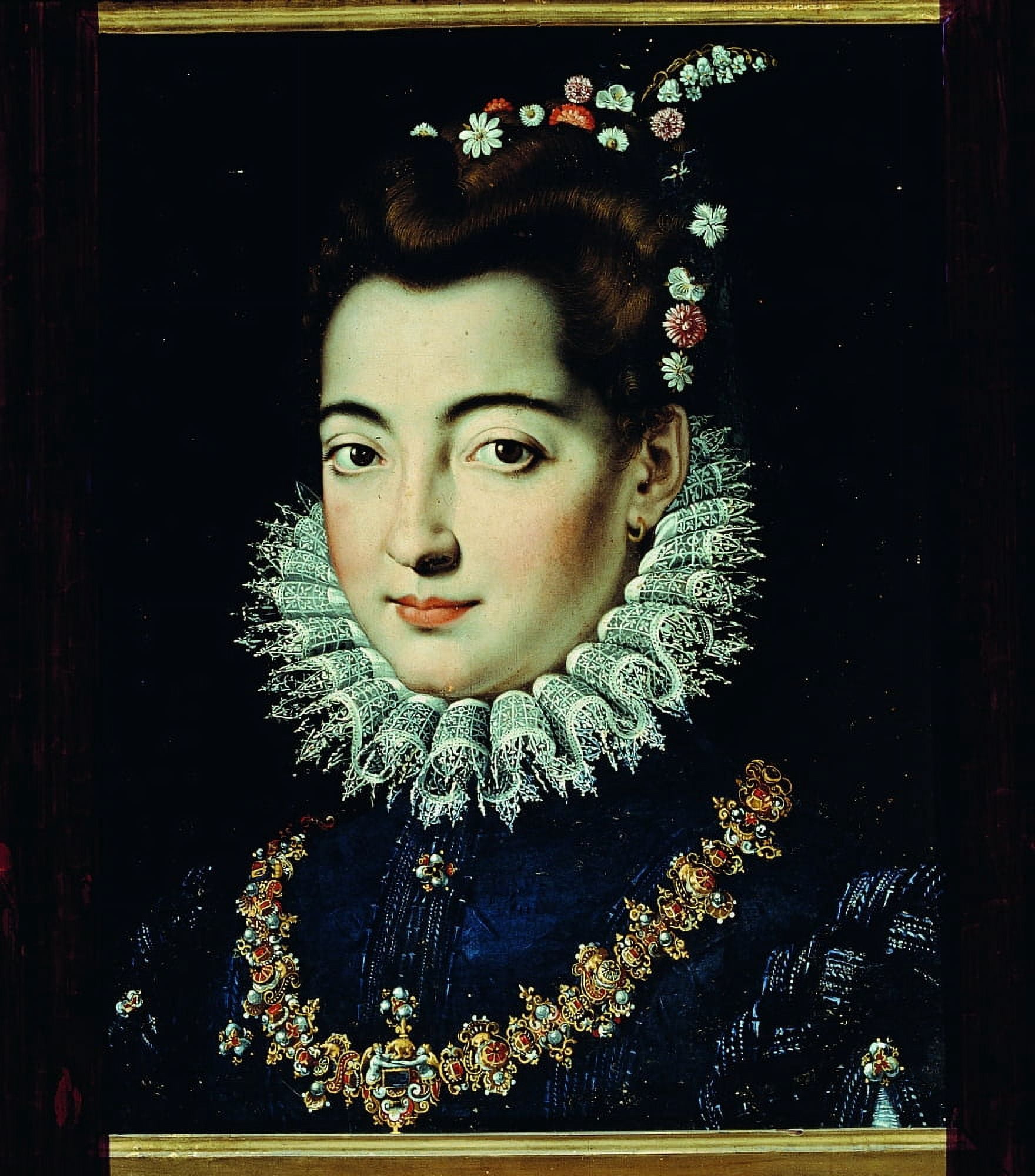 Portrait Of A Dame Canvas Art - (18 x 24)