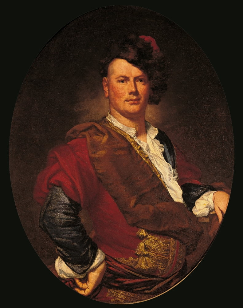 Portrait Of A Gentleman Canvas Art - (18 x 24)