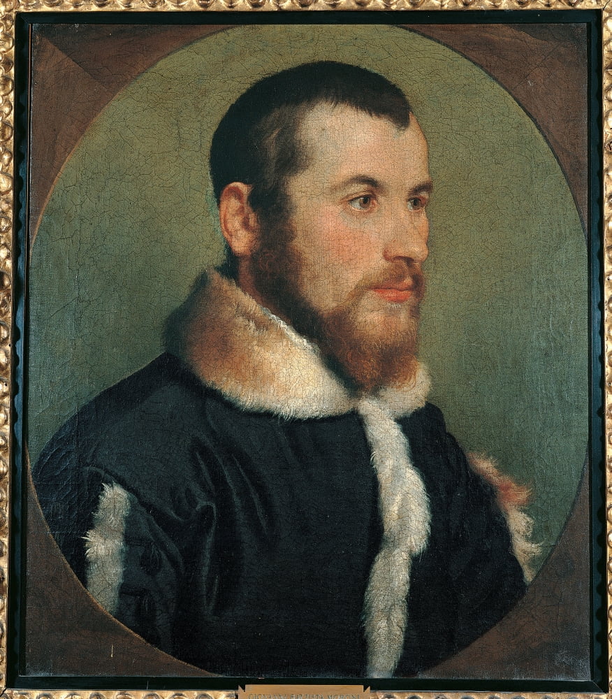 Portrait Of A Gentleman Canvas Art - (18 x 24)