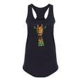 thumbnail image 1 of Portrait Of A Giraffe Racerback Tank Women -SPIdeals Designs, Female Large, 1 of 4