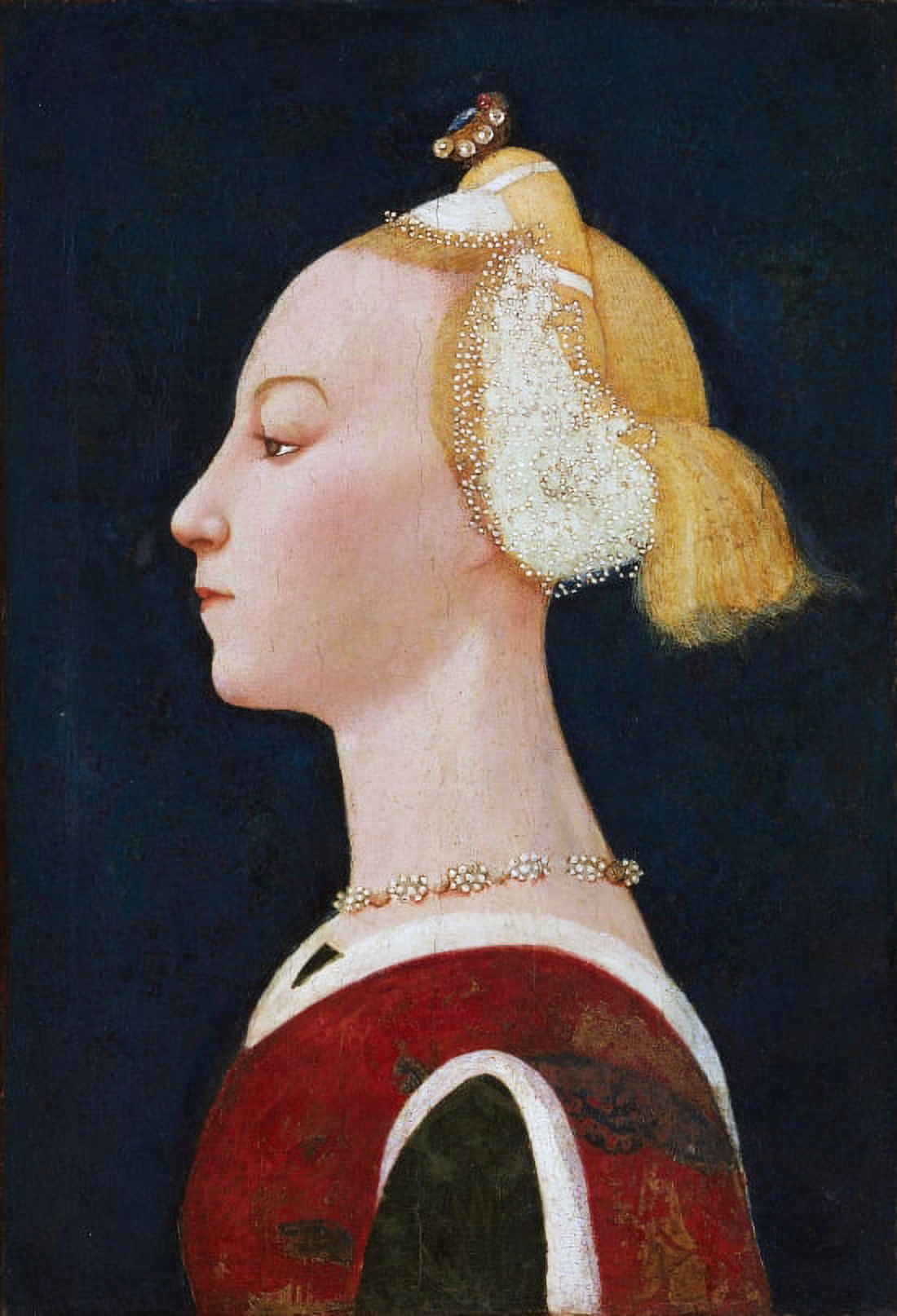 Portrait Of A Lady Canvas Art - Paolo Uccello (24 x 36)