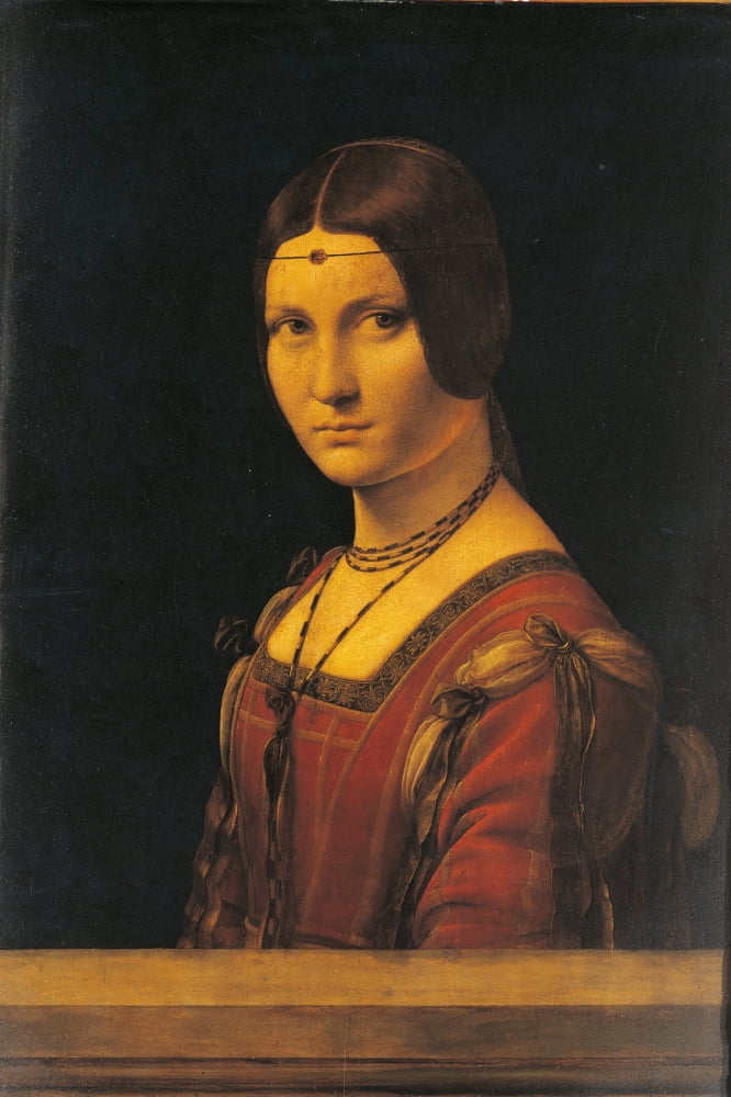 Portrait Of A Lady (La Belle Ferronire) Canvas Art - (18 x 24)