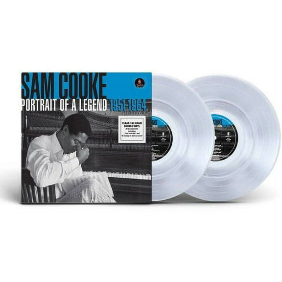 Sam Cooke - Portrait Of A Legend 1951-1964 (Limited Edition, Clear Vinyl, 180 Gram Vinyl, Indie Exclusive) (2 Lp's) - Vinyl