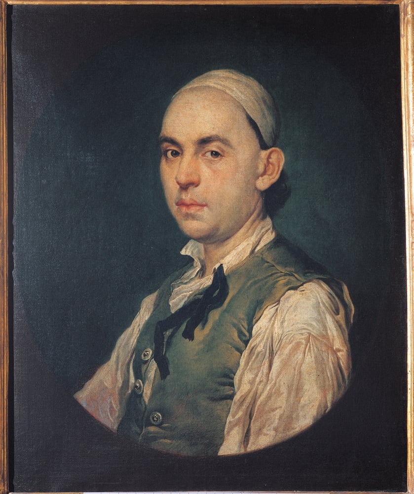 Portrait Of A Man Canvas Art -  (24 x 36)