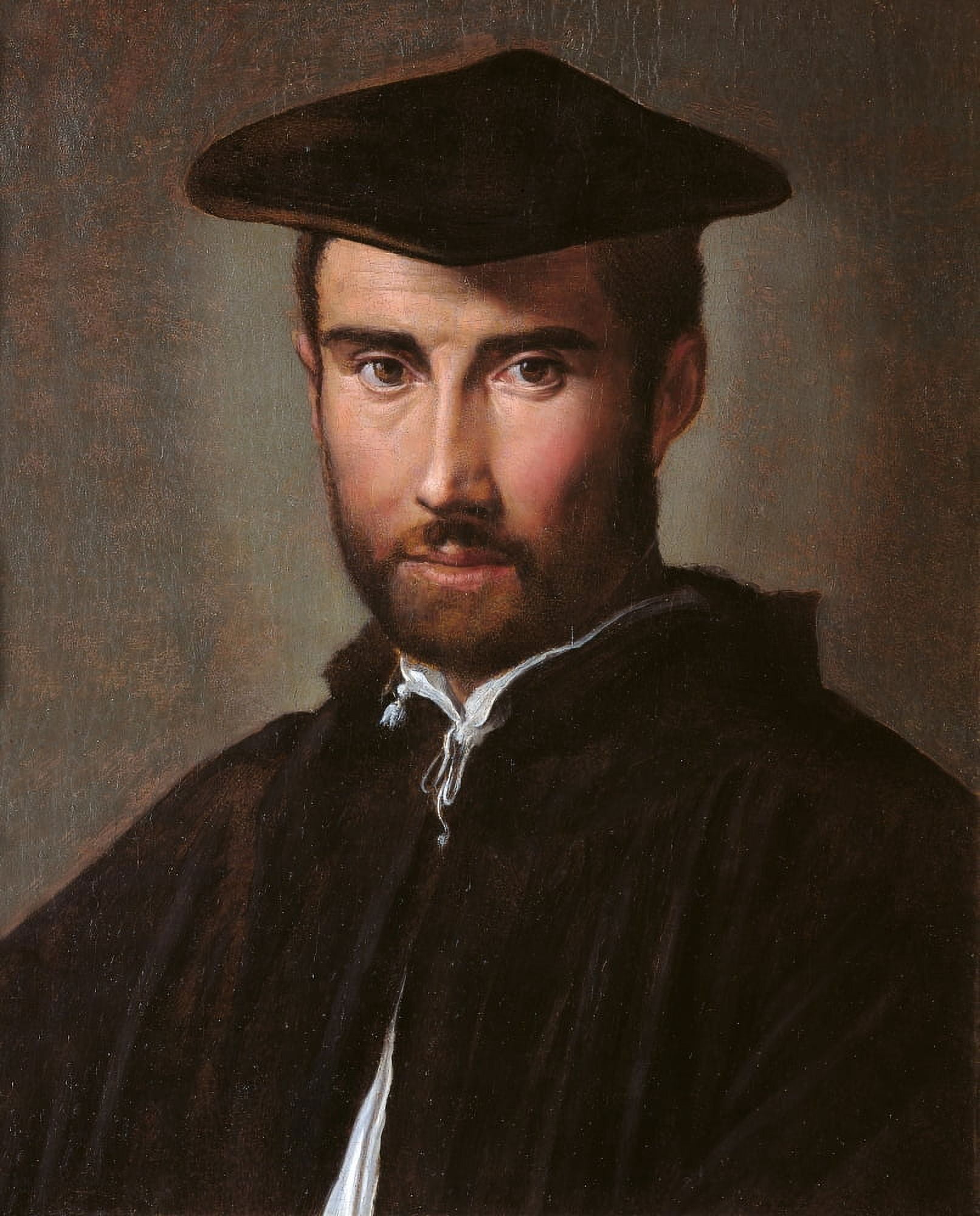 Portrait Of A Man (Portrait Of A Clergyman) Canvas Art - (18 x 24)
