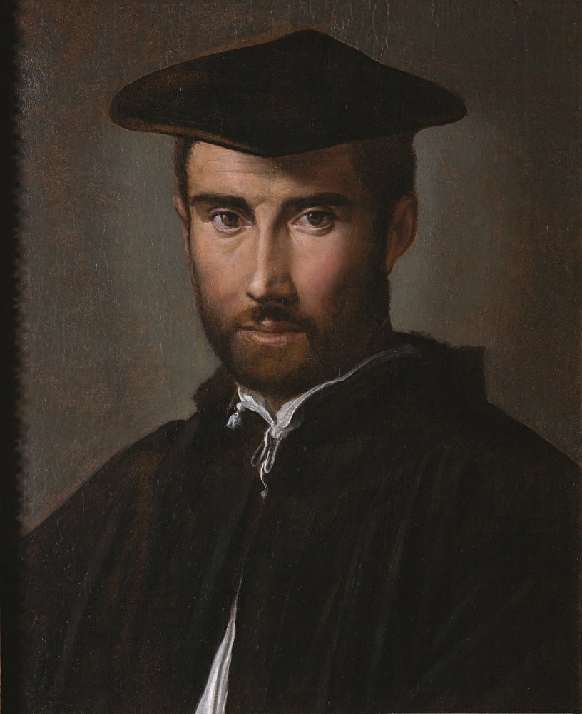 Portrait Of A Man (Portrait Of A Clergyman) Canvas Art - (24 x 36)