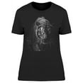 thumbnail image 1 of Portrait Of A Tiger Black/white T-Shirt Women -Image by Shutterstock, Female Large, 1 of 2