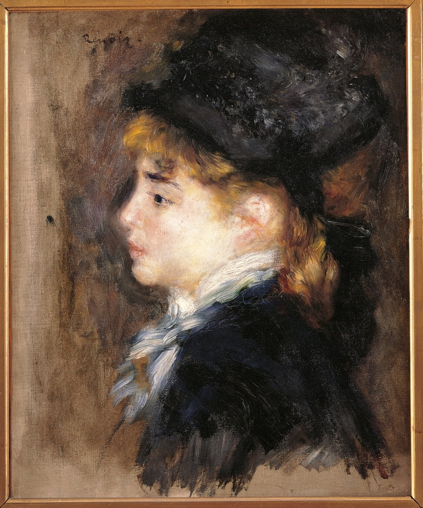 Portrait Of A Woman Canvas Art - (18 x 24)