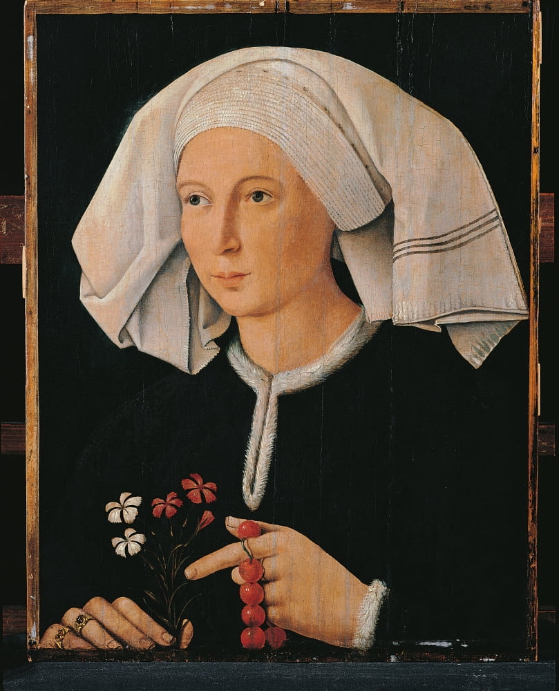 Portrait Of A Woman Canvas Art - (24 x 36)