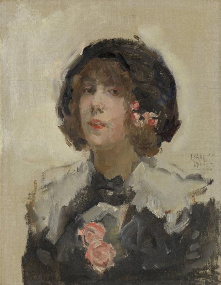 Portrait Of A Woman Canvas Art - (24 x 36)