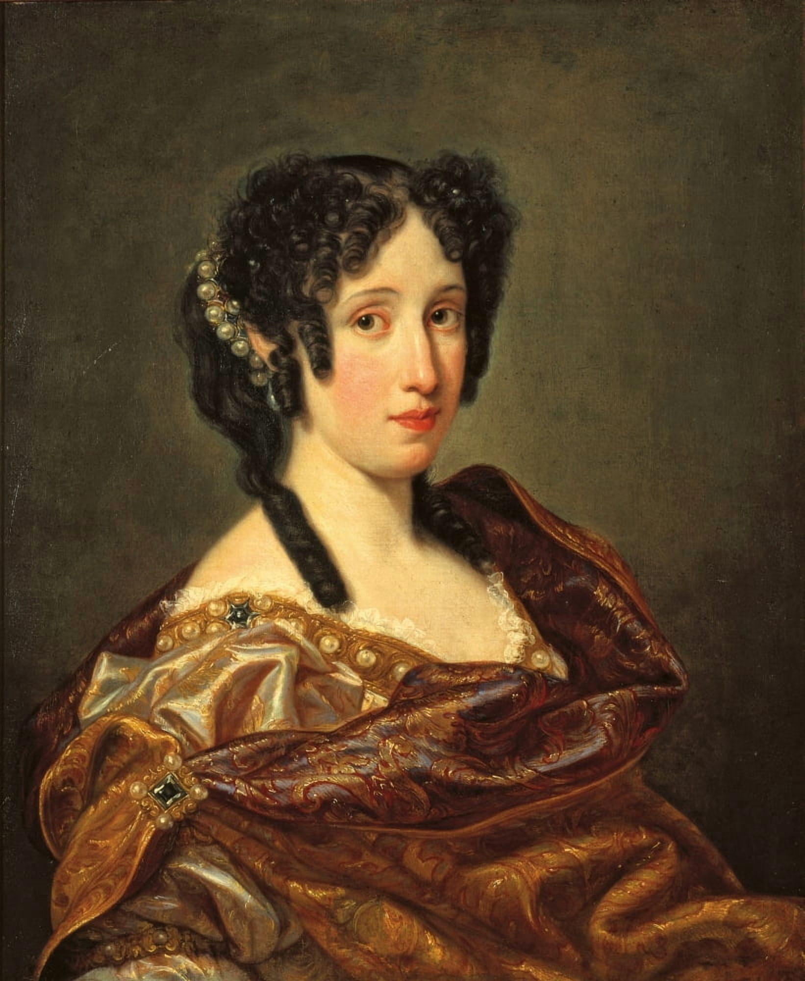 Portrait Of A Woman Canvas Art - (24 x 36)