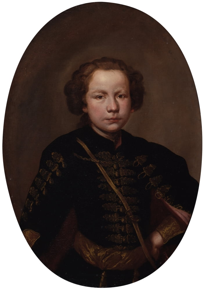 Portrait Of A Young Man Canvas Art - (24 x 36)