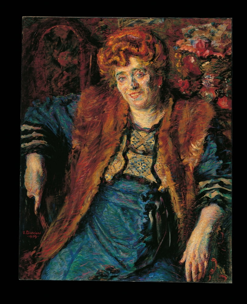 Portrait Of Adalgisa Maffi Canvas Art - (18 x 24)