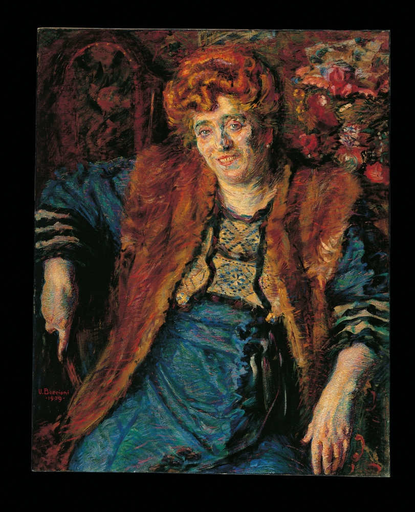 Portrait Of Adalgisa Maffi Canvas Art - (24 x 36)