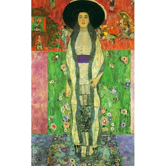 Portrait Of Adele Bloch Bauer - CANVAS OR FINE PRINT WALL ART