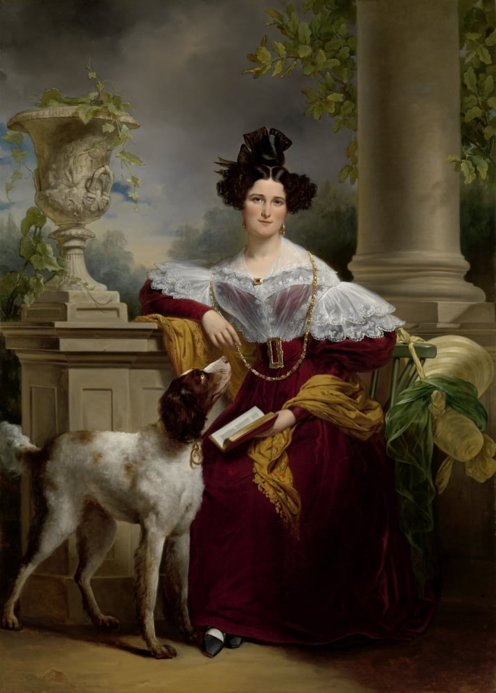 Portrait Of Alida Christina Assink Canvas Art - (18 x 24)