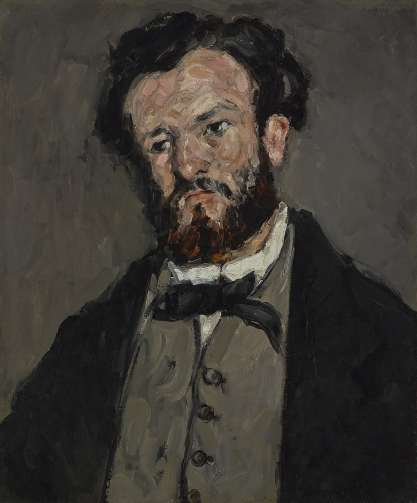 Portrait Of Anthony Valabregue Canvas Art - (24 x 36)