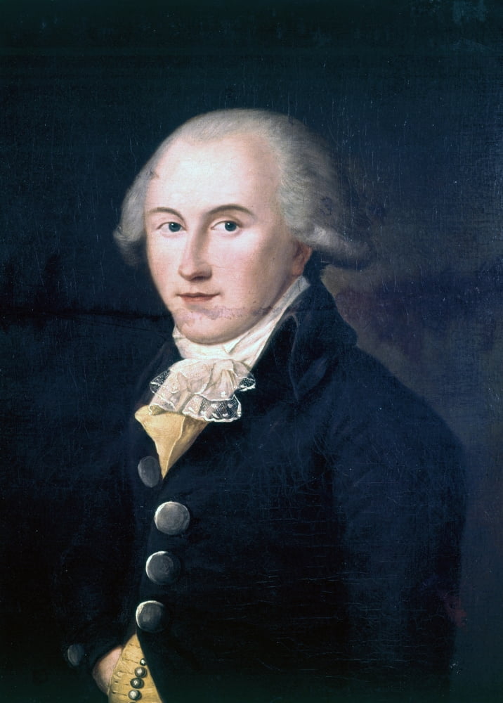Portrait Of Augustin Bon Joseph De Robespierre Canvas Art - (24 x 36)