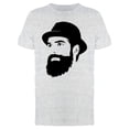 thumbnail image 1 of Portrait Of Bearded Dude T-Shirt Men -Image by Shutterstock, Male Small, 1 of 2