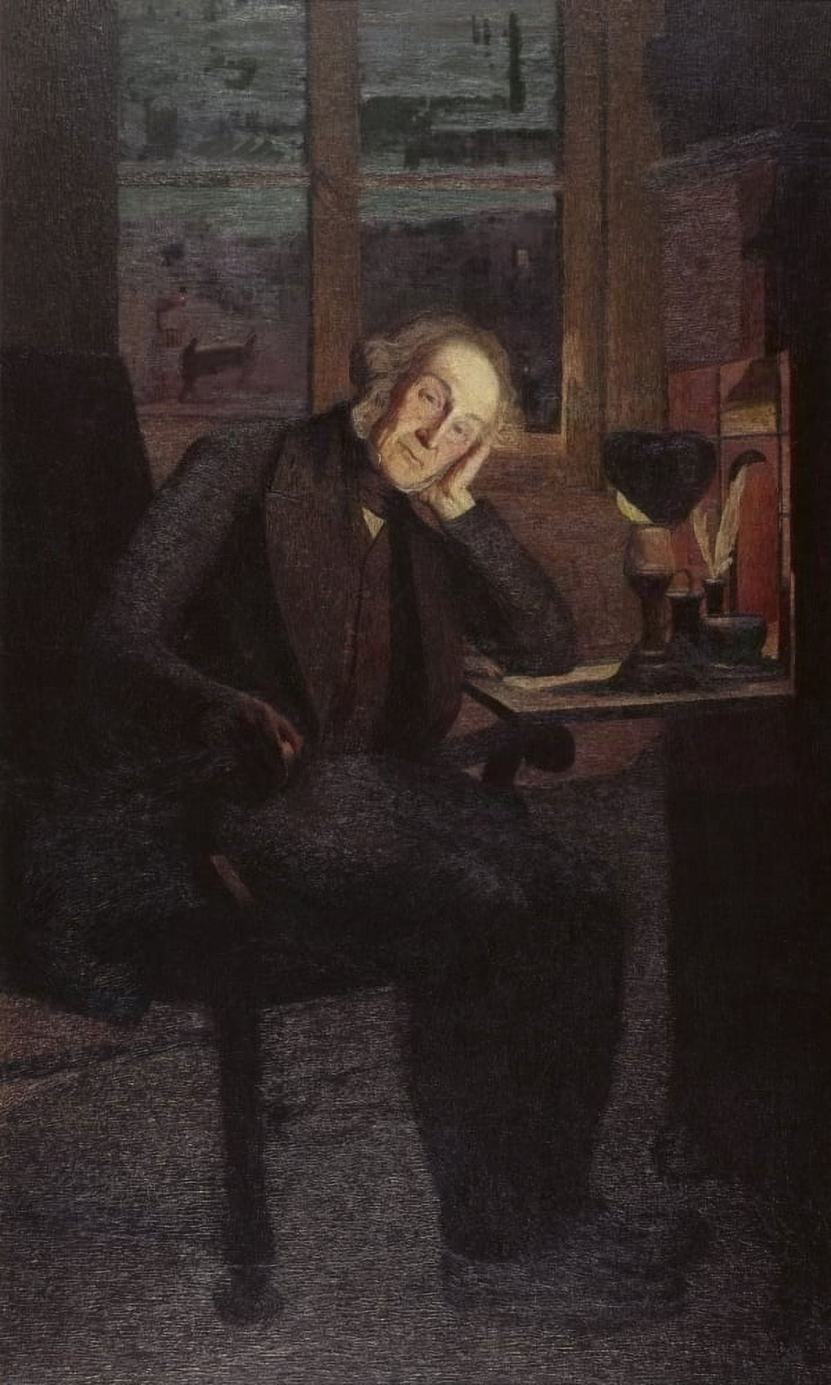 Portrait Of Carlo Rotta (Ritratto Di Carlo Rotta) Canvas Art -  (24 x 36)